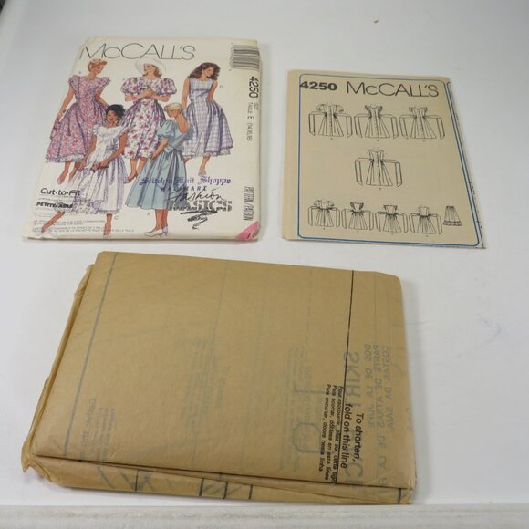 McCalls 4250 clothing pattern Dress UNCUT size 14-18 - Picture 5 of 11